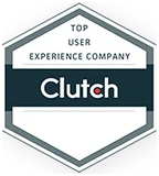 Clutch Top User Experience Company, Australia award badge.
