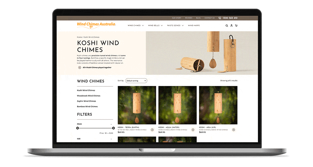 Wind Chimes website loop 2.
