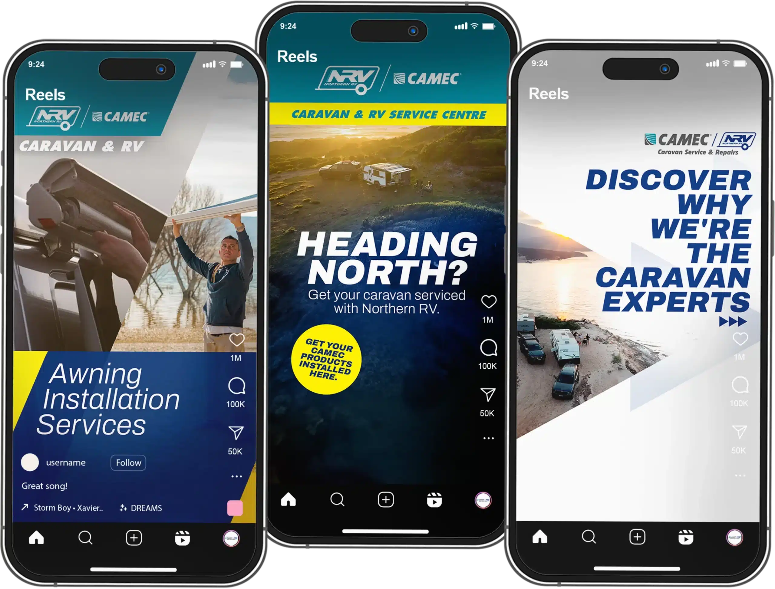 Northern RV Social Media Advertising.