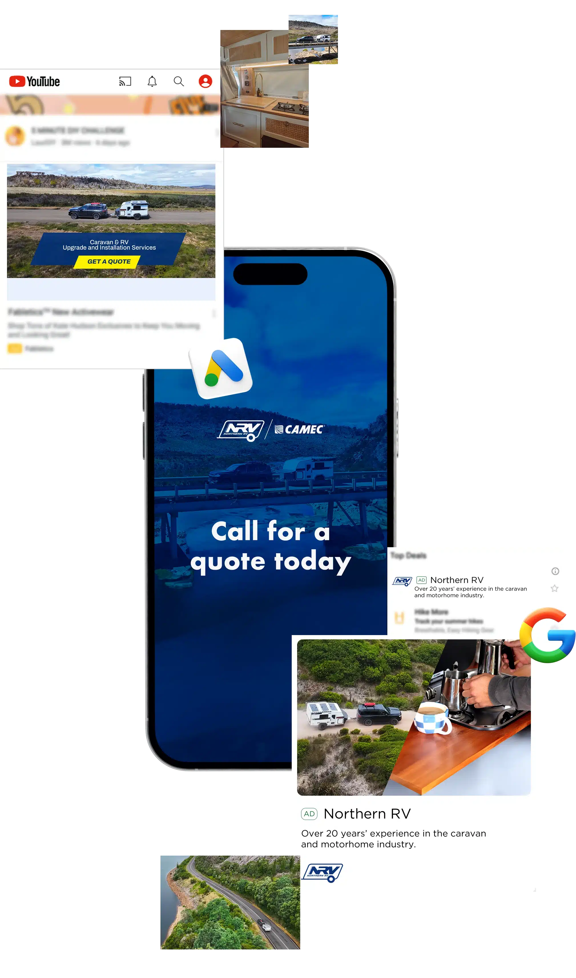 Northern RV google advertising.