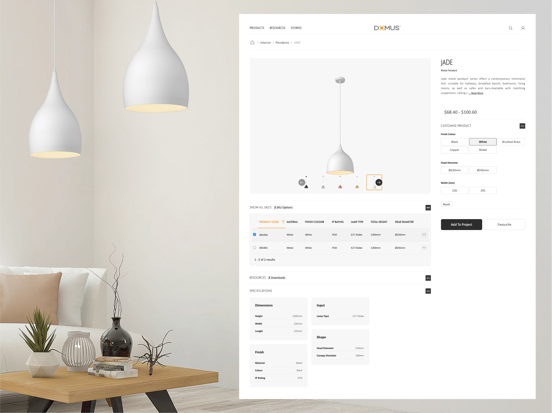 Domus Lighting landscape va.