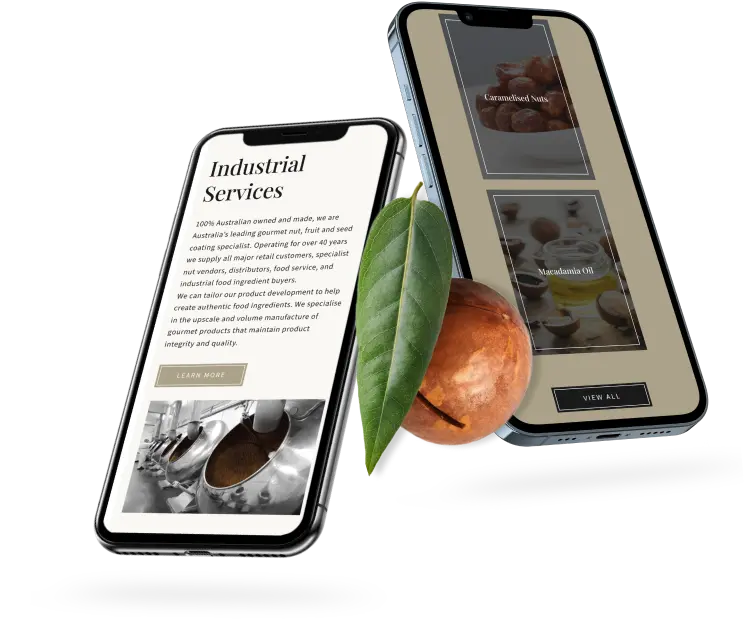 Patons chocolate website development.
