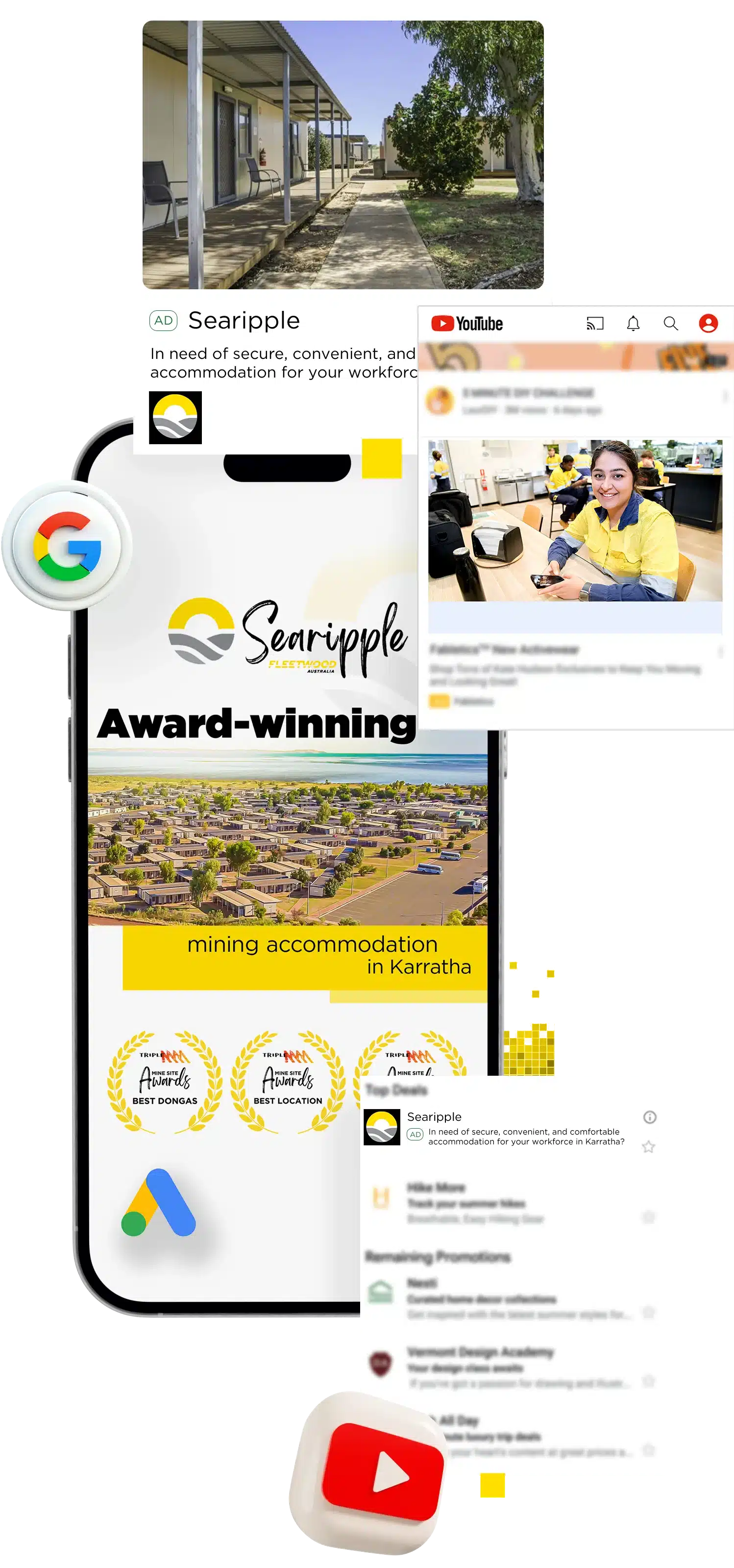 Searipple digital campaign.