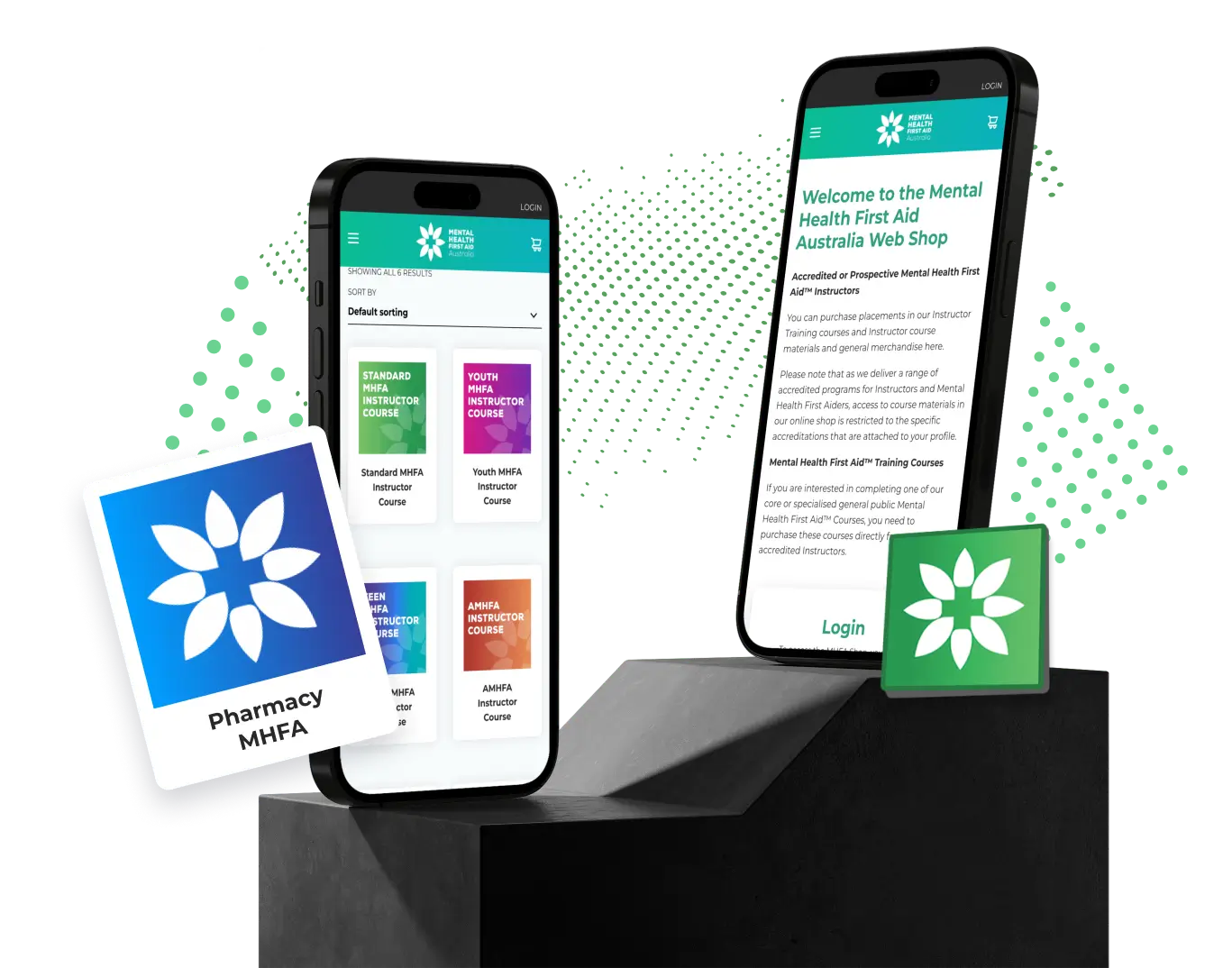 Mobile-friendly Design and Accessibility MHFA Website.