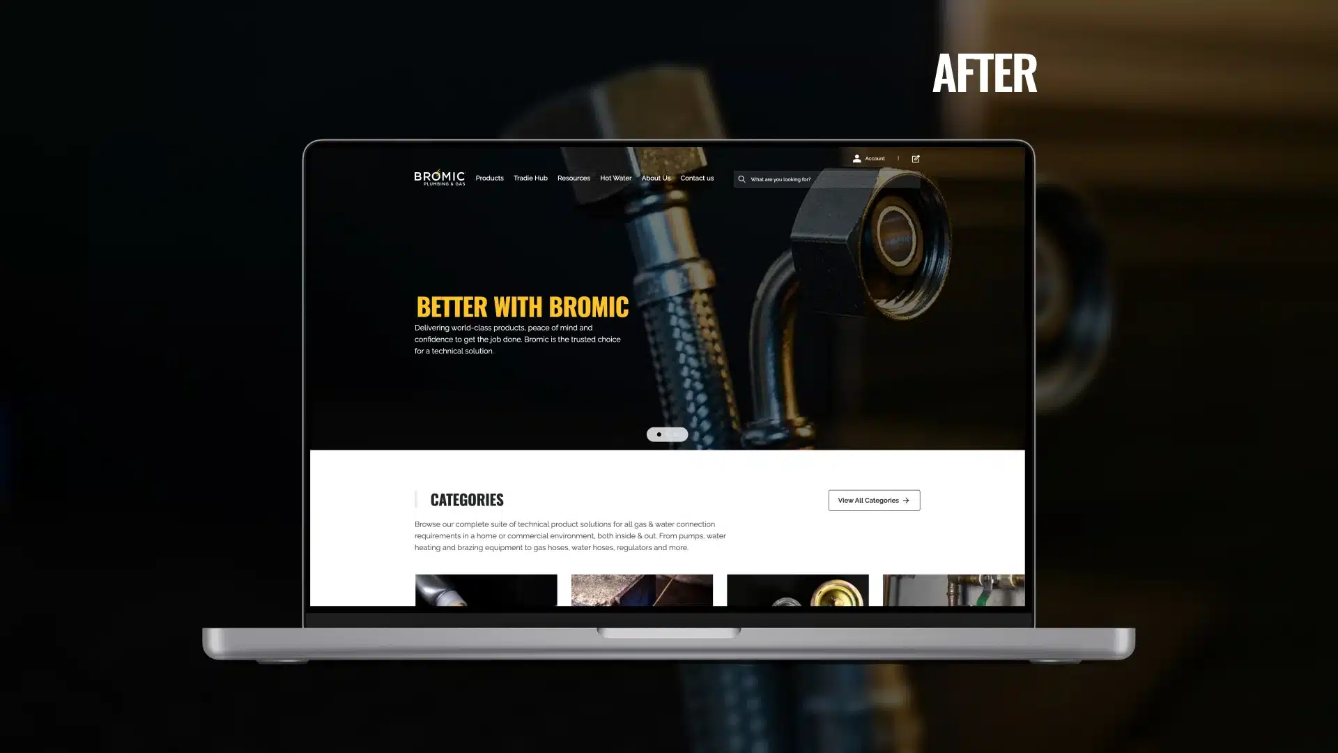 Bromic Plumbing & Gas after results of revamped bromic website.