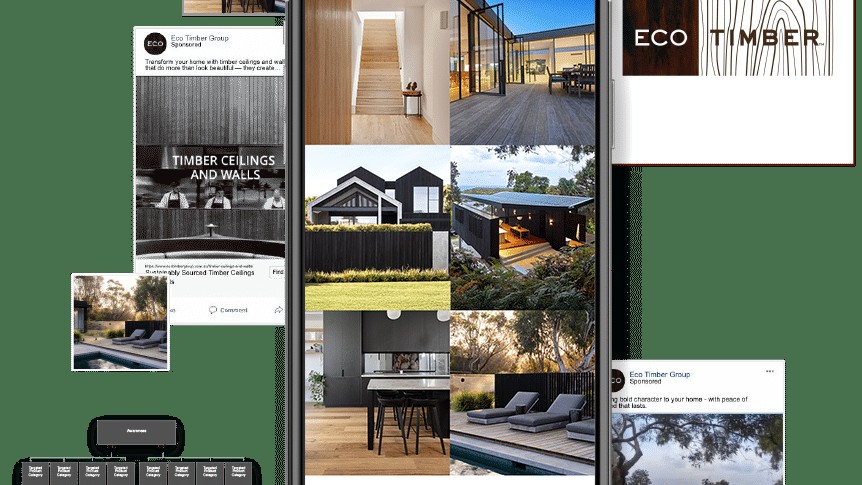 Eco timber collection of creative performance assets.