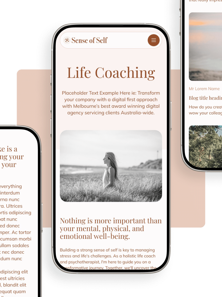 Sense of Self Wellbeing portrait vb.