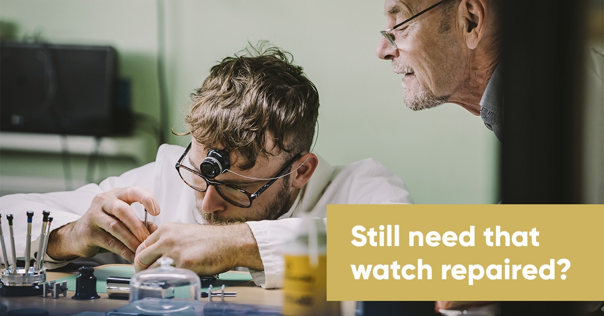 Fix My Watch social advertising concepts.