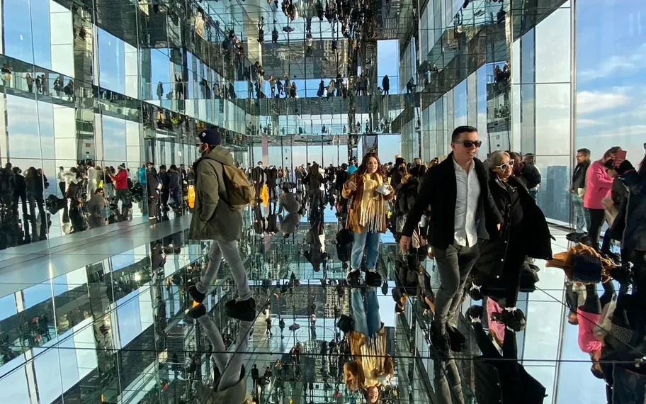 House of Mirrors event installation.