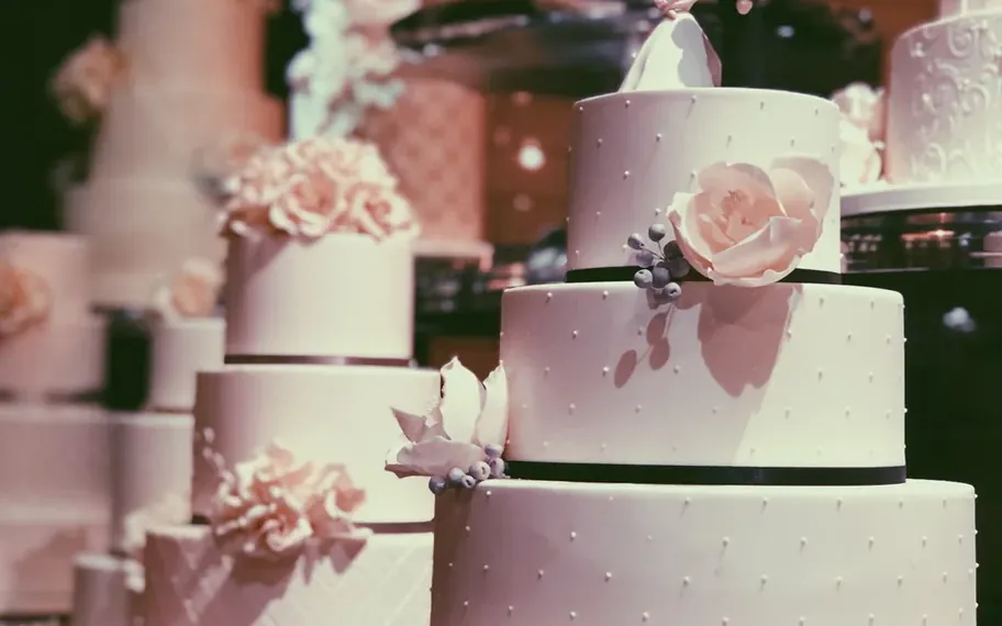 Sweet by Nature cake display.