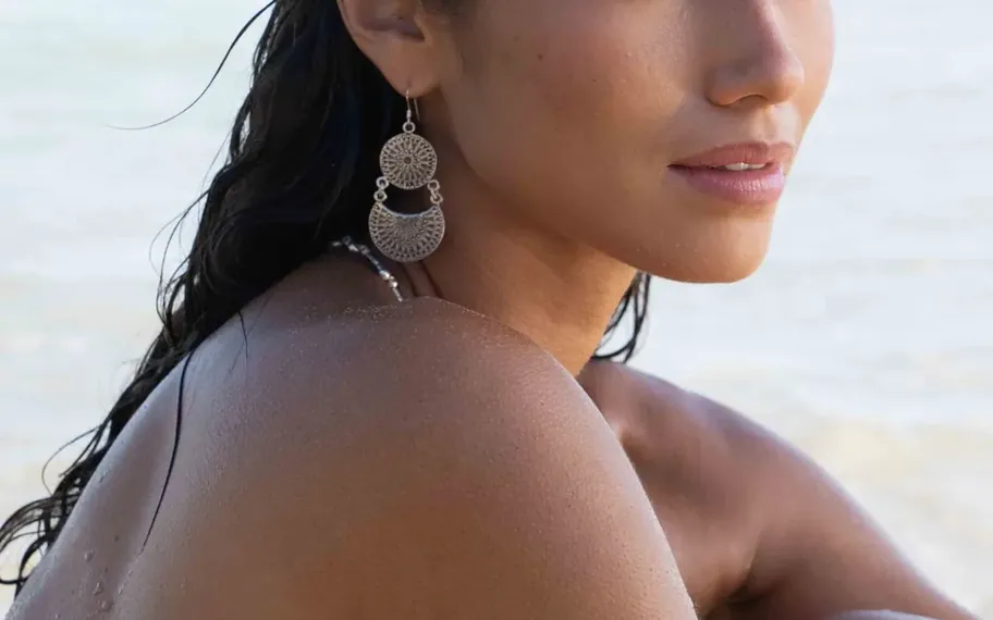 Embella jewellery model portrait.