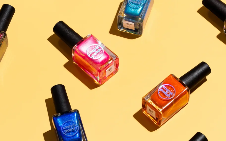 Cosmic Polish nail polish collection.