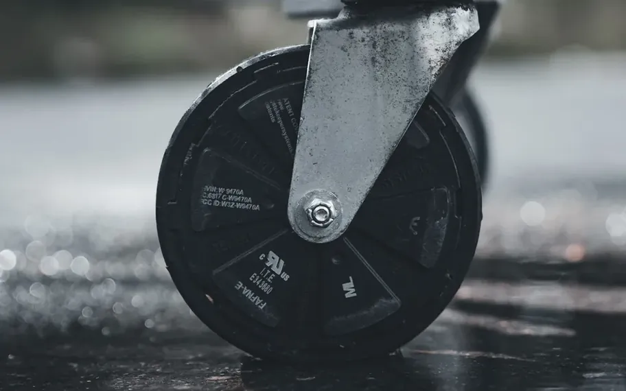 Rolling Solutions industrial castor wheel.