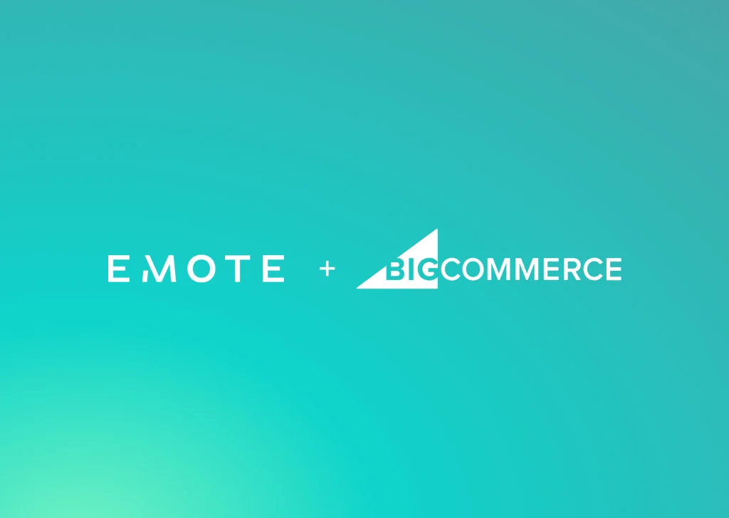 Emote and Bigcommerce Partner