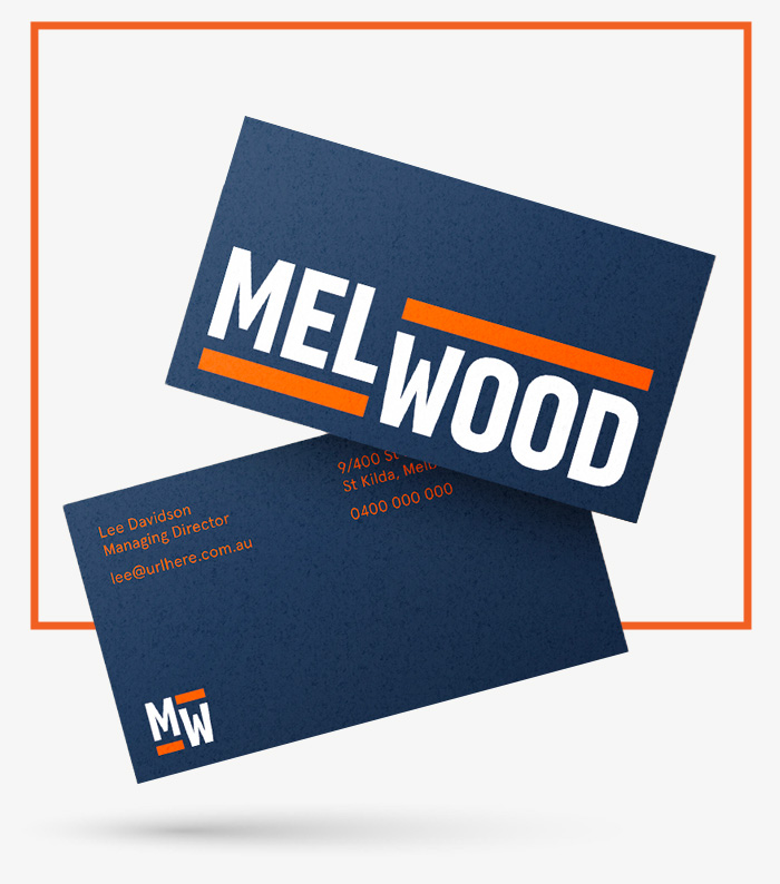 Melwood Business Card design