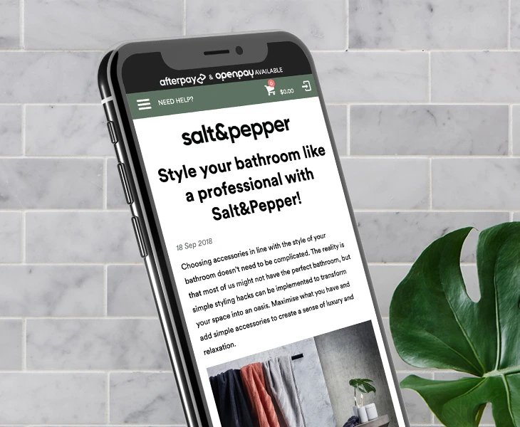 Salt & Pepper Creative Blog Copywriting