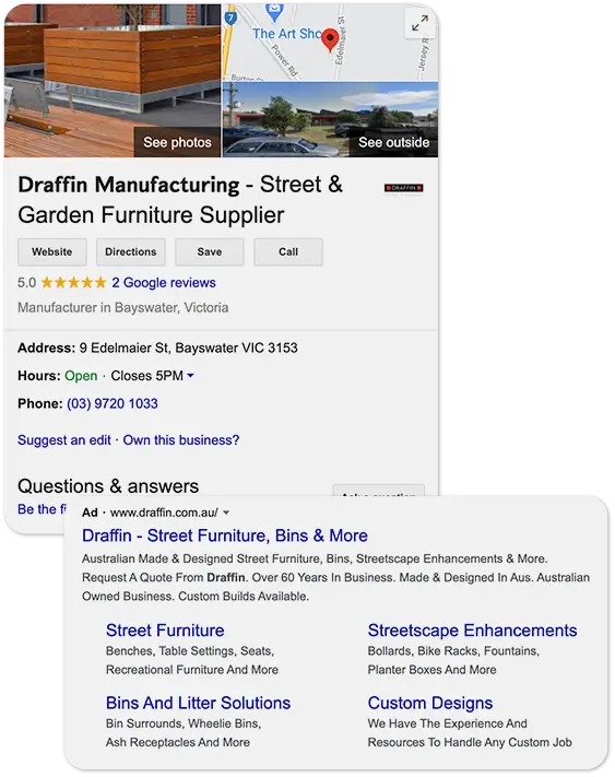 Draffin Search Engine Advertising
