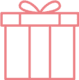 Redline Gift box icon