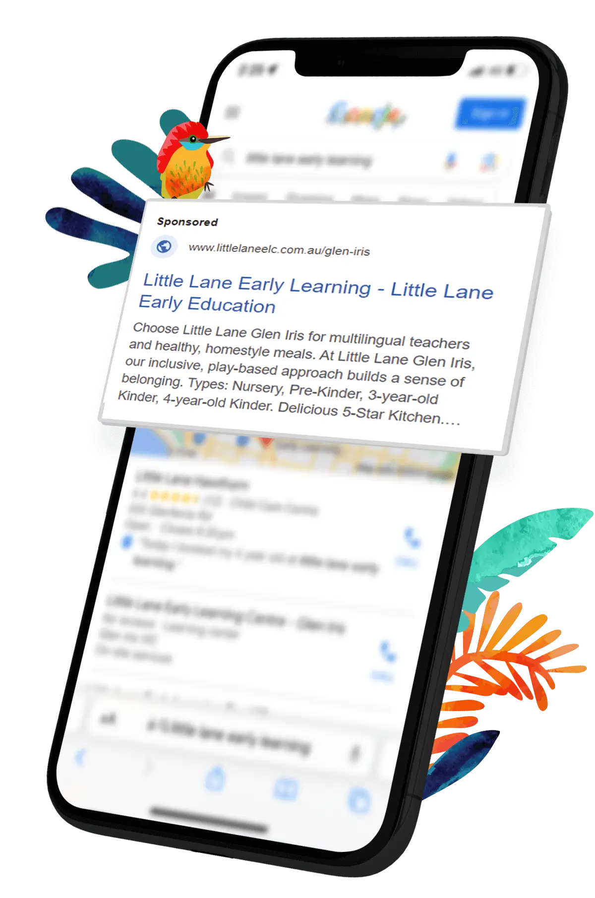Google Advertisement-Little Lane